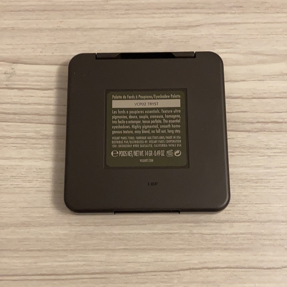 🎉HP!🎉 NIB Viseart Paris Tryst Eyeshadow Palette - Picture 5 of 10